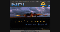 Desktop Screenshot of npi-lube.com